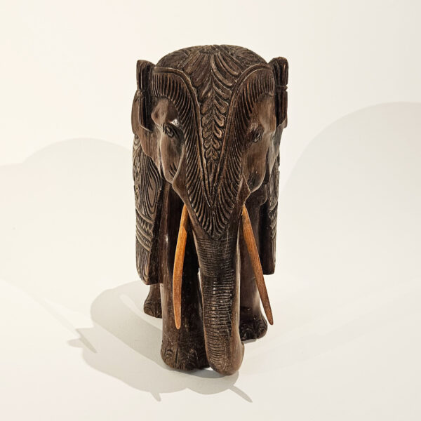 Holz Elefant aus Indien - Image 2