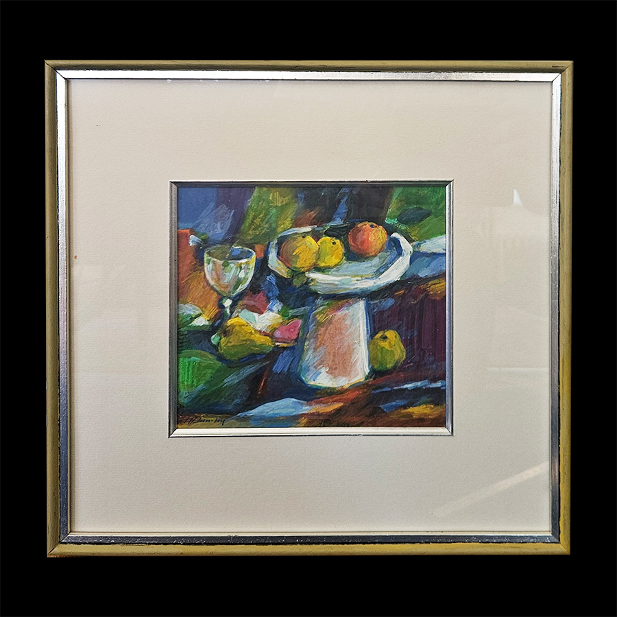 Aquarellgemälde - Stillleben